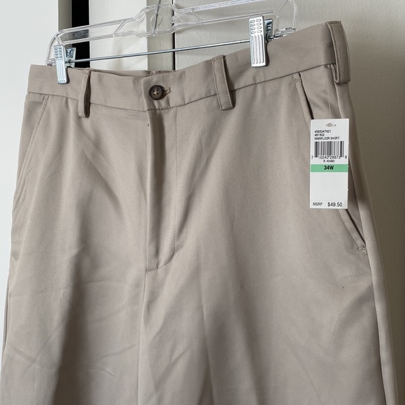 IZOD Mainfloor Short Khaki Shorts - Picture 2 of 4
